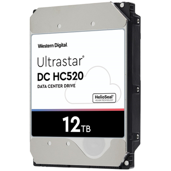 Wd Ultrastar HUH721212ALE604 3.5" 12TB 256Mb 7200 Rpm 7/24 Enterprise DATA CENTER-GVENLK-NAS-SERVER, HDD (DC HC520) (0F30146)