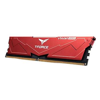 Team T-Force Vulcan Red 16 GB (1x16GB) 6000Mhz DDR5 CL38 Gaming Ram