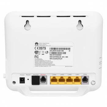 Huawei HG552e 4 Port 2.4Ghz Wifi 300Mbps Dahili Anten ADSL2+ Modem