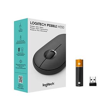 LOGITECH M350 PEBBLE KABLOSUZ MOUSE-GRAFT 910-005718