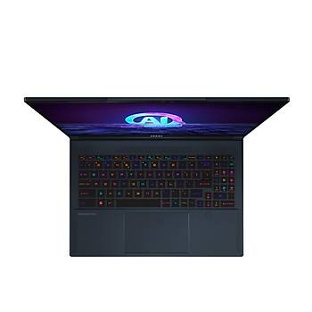 MSI Nb Stealth 16 AI Studio A1VFG-037TR�Ultra 7 155H 32GB DDR5 RTX4060 GDDR6 1TB SSD 16 QHD+ 240Hz W11 Laptop