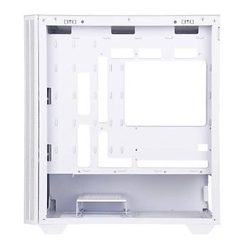 PowerBoost PB-P2252BW USB 3.0 ATX Mesh Ring ARGB Fan Beyaz Kasa