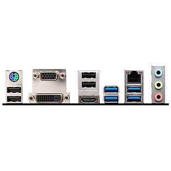 MSI PRO B550M-P GEN3 DDR4 4400(OC) HDMI VGA DVI M.2 mATX AM4 ANAKART