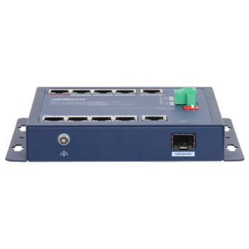 Dahua CHS4110-8ET-90-F 8 Port Megabit PoE 90W 1 Port Uplink 1 Port Combo Cloud Y�netilebilir Switch