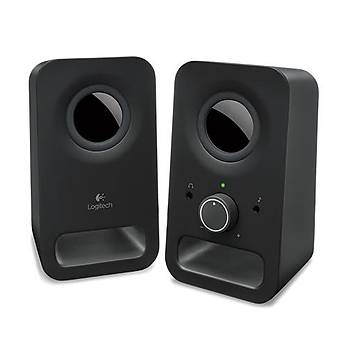 Logitech Z150 1+1 Snow Siyah (Black) Speaker (980-000815) Ses sistemi