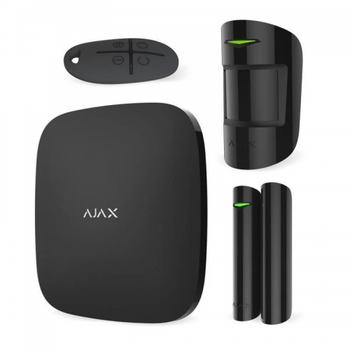 Ajax HubKit/StarterKit Kablosuz Alarm Kiti Siyah