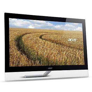 Acer 23T232HLAbmjjz Zeroframe FHD Led 4MS 100M:1 300 Nits 2xHDMI+MHL MM USB3.0 Hub Vesa Dokunmatik Siyah Monitr