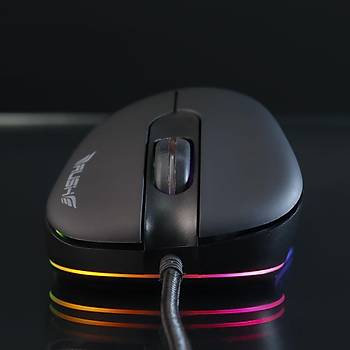 Rush Archer RM48 12.800 DPI RGB Ikl Makro Oyuncu Gaming Mouse