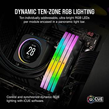 Corsair Vengeance RGB Black 32GB (2x16) CMH32GX5M2E6000C36 DDR5 6000MHz CL36 Ram