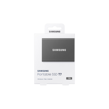 Samsung T7 MU-PC1T0T/WW Gri USB 3.2 1 TB Ta��nabilir SSD