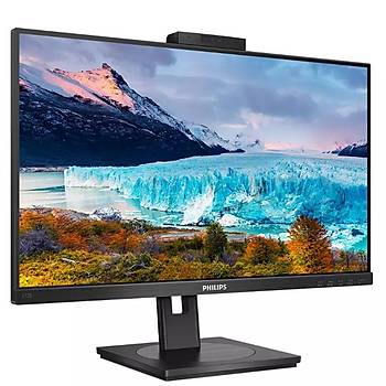 27 �n� Philips 272S1MH/00 IPS 4MS 75MHz 1XVGA 1XHDMI 1XDP 1XDVI USB 3.2 FHD 1920x1080 Webcam Hoparl�r VESA Siyah Monit�r