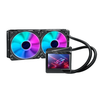 Asus Rog Ryujn II 240 V2 Oled Aura RGB 2X Nocuta Sv Soutucu