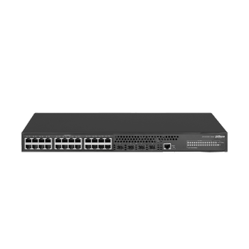 Dahua AS5500-24GT4XF 24 Port Gigabit  4 Port 10G SFP L3 Y�netilebilir Rack Mount Switch