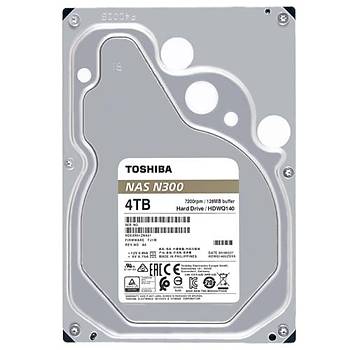 Toshiba N300 HDWQ140UZSVA 4TB 7200RPM 128MB Sata3 Nas HardDisk