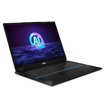 Msi NB Stealth 18 AI Stud�o A1VHG-035TR Ultra 9 185H 32GB DDR5 RTX4080 GDDR6 12GB 2TB SSD 18.0 120Hz Win11 Notebook