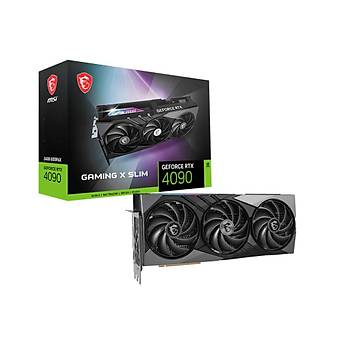 MSI RTX 4090 GAMING X SLIM 24G RTX4090 24GB GDDR6X 384B Ekran Kart