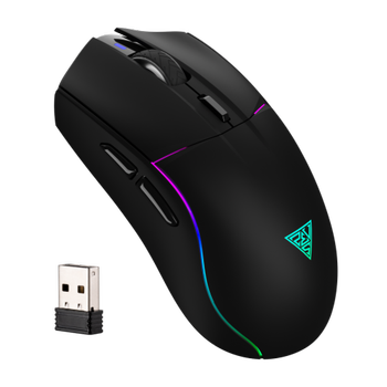 GAMDIAS HADES M3 RGB Ayd�nlatma  Kablosuz  Bluetooth ve Kablolu Ba�lant� 7 Tu�lu �arj Edilebilir Type-C Gaming Mouse 10000DPI Siyah