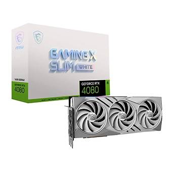MSI RTX 4080 Super 16G Gaming X Slim White GDDR6X 256Bit DX12 Ekran Kart