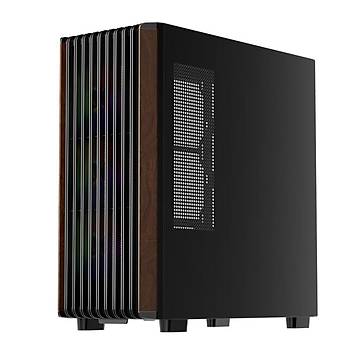 1ST Player WD5 750W 80+ Silver ARGB 4x12cm Fan Siyah ATX Kasa