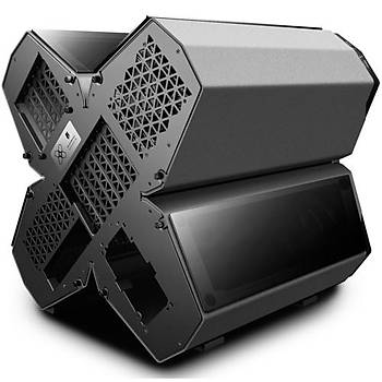 Deep Cool Quadstellar Full Tower Bilgisayar Kasas Siyah PSU YOK