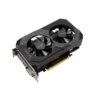 Asus Geforce Tuf-GTX1650-4GD6-P-Gaming 4GB GDDR5 128bit 1695MHz 1xDVI 1xHDMI 1xDP Ekran Kart