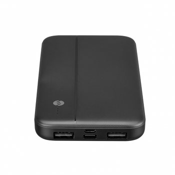 S-link IP-G10N 10.000mAh  LED G�stergeli Siyah Powerbank