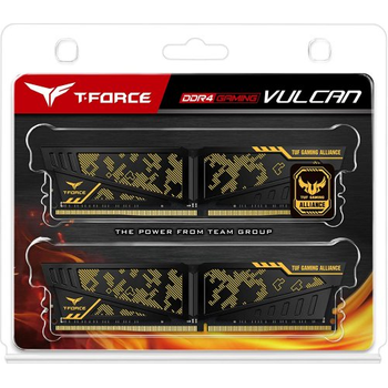 Team T-Force Vulcan TUF Gaming Alliance 8GB (1x8GB) 3600MHz CL18 DDR4 Gaming Ram (TLTYD48G3600HC18J01)