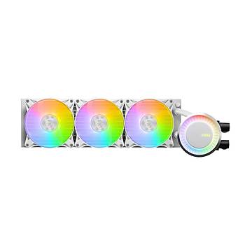 MSI Mag Coreliquid E360 White AM5/LGA1700 ARGB 360 mm Fanl� ��lemci Beyaz S�v� So�utucu