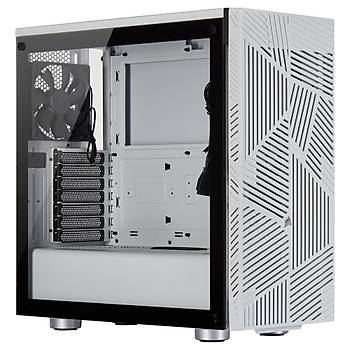Corsair 275R Airflow Tempered Glass USB 3.0 Beyaz Mid Tower Bilgisayar Kasas