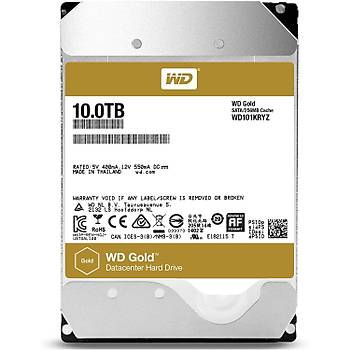 Western Digital Gold 3.5 Sata III 6Gb/s 7200 RPM 10 TB 256MB Enterprise WD101KRYZ HDD & Harddisk