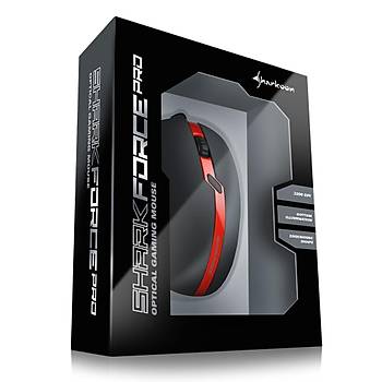 Sharkoon Shark Force Pro Gaming Mouse Krmz