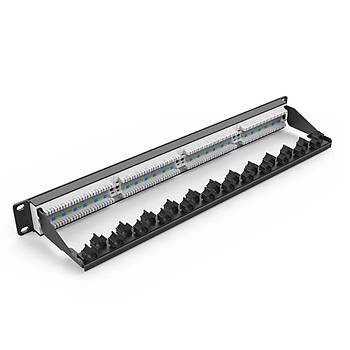 Unitek 24Port CAT6 UTP RJ45 Ba�lant� Paneli (T003A)