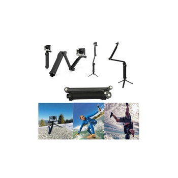 Gplus Gopro Ve Aksiyon Kamera 3 Way �ok Y�nl� Monopod Tripod Stand Gp238 GPLUS-3WAY-MONOPOD