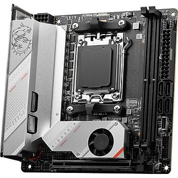MSI Mpg B650I Edge Wi-Fi 6E AMD AM5 DDR5 7200Mhz(OC) Mini-ITX Anakart