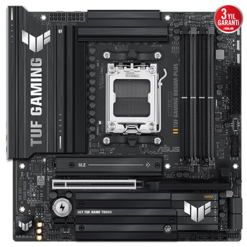 Asus TUF Gaming B850M-PLUS 4xDDR5 3x M.2 HDMI DP Type-C AM5 mATX Anakart