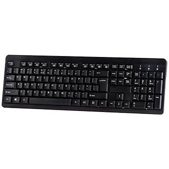 Exa KB260GCM Kablosuz Klavye Mouse Set Siyah