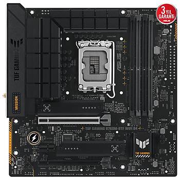 Asus TUF Gaming B760M-BTF Wi-Fi D4 Intel LGA1700 DDR4 Micro ATX Anakart