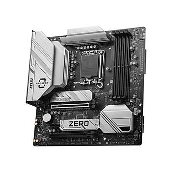 MSI B760M Project Zero Wi-Fi Intel LGA1700 DDR5 Micro ATX Anakart
