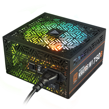 GAMDIAS KRATOS M1-750B, 750W, 80+ Bronze,  RGB, GAMING, ATX, Power Supply (PSU)