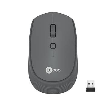 Lenovo Lecoo WS202-G Gri USB Kablosuz Mouse