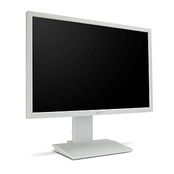 Acer 22 B223WLOWMDR Led 5MS Mat Beyaz Monitr D-Sub DVI Pivot Ykseklik Ayar Hoparlr Gaming Monitr