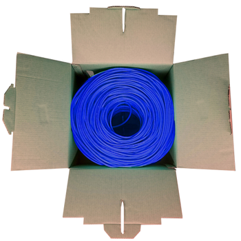 Powergate CAT6-BOX-BL 23AWG 0,57mm UTP CAT6 305m Mavi Kablo