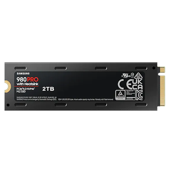 Samsung 980 PRO Heatsink 2TB NVMe MZ-V8P2T0CW� M.2 SSD