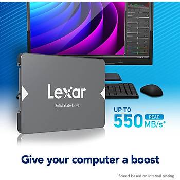 Lexar NS100 2TB LNS100-2TRB 2.5 SATA III (6Gb/s) 550-500Mb/s SSD