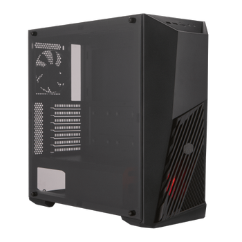 CM MasterBox K501L V4 600W 80+ Mesh �n Panel 2x120mm Fanl� Pencereli MidTower Kasa