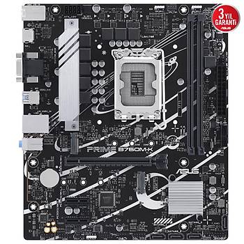 Asus Prime B760M-K DDR5 8000MHz 1700 Anakart