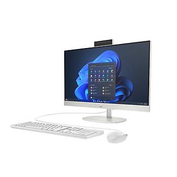 Hp Aio Pro 240 G10 A54Z6ET �ntel Ultra 5-125U 16GB 512SSD 23.8 in� Dos Beyaz W11pro Al �n one Bilgisayar
