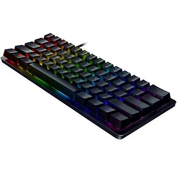 Razer Huntsman Mini Purple Switch ngilizce RGB Gaming Klavye + Trust GXT764 Glide-Flex RGB XXL Mousepad Bundle