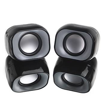 Dark SP2111 1+1 6W RMS Stereo Mini Taşınabilir Multimedya Siyah Hoparlör