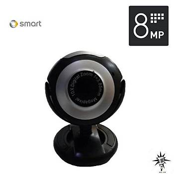 O-Smart W5 8MP Mikrofonlu Web Cam Webcam - ZOOM / EBATV UYUMLU
